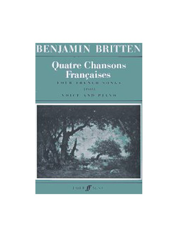 Quatre Chansons Françaises (Vocal Score)