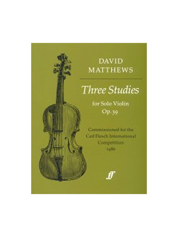 Three Studies (Solo Violin)