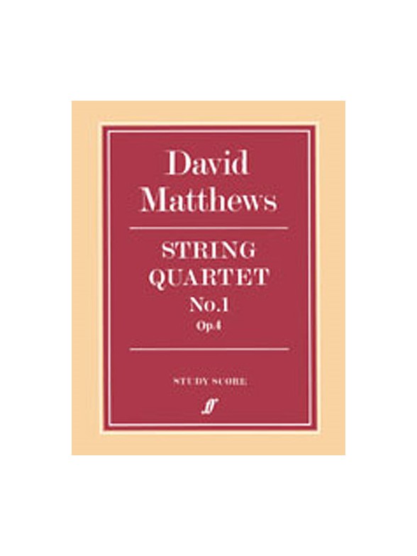 String Quartet No.1 (Score)