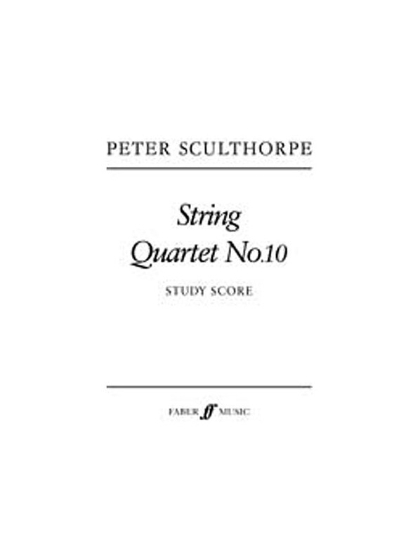 String Quartet No.10 (Score)