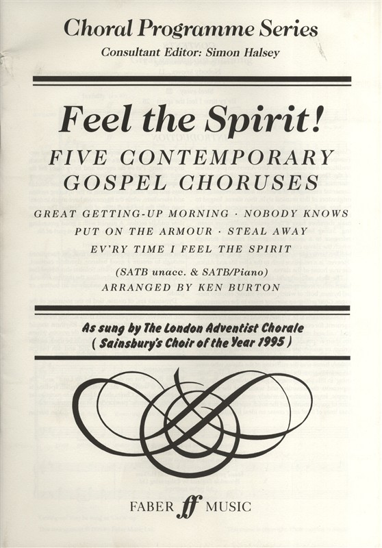 Feel The Spirit! Five Contemporary Gospel Choruses
