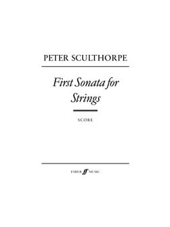 First Sonata For Strings (Score)