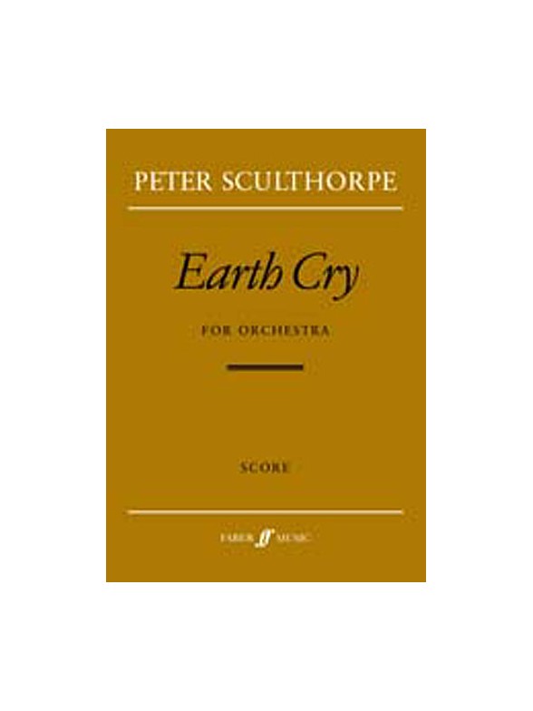 Peter Sculthorpe: Earth Cry (Score)