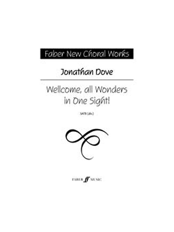 Wellcome, All Wonders. Satb Unacc Fncw