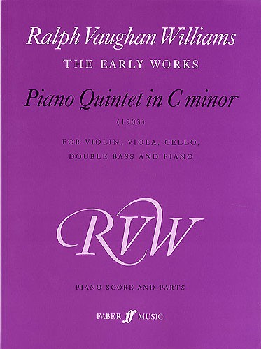 Ralph Vaughan Williams: Piano Quintet In C Minor (Score And Parts)