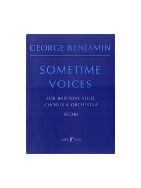 Sometime Voices (Score)