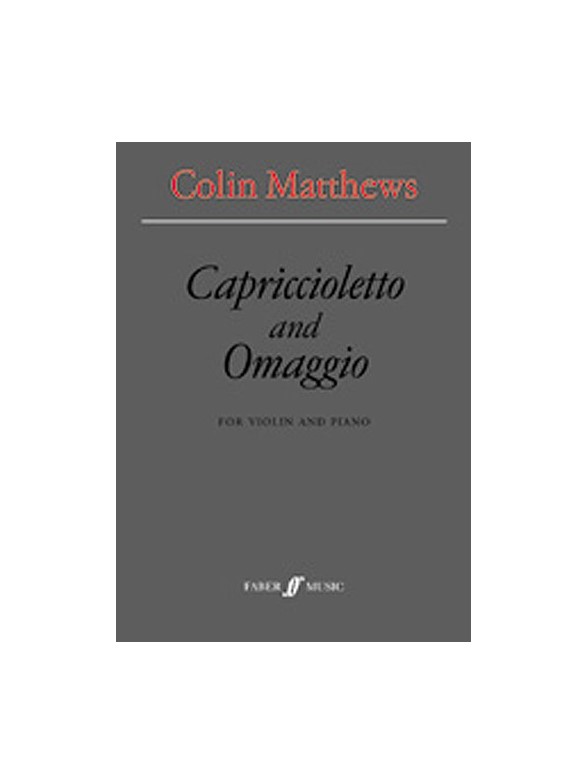 Capriccioletto & Omaggio (Violin & Pno)
