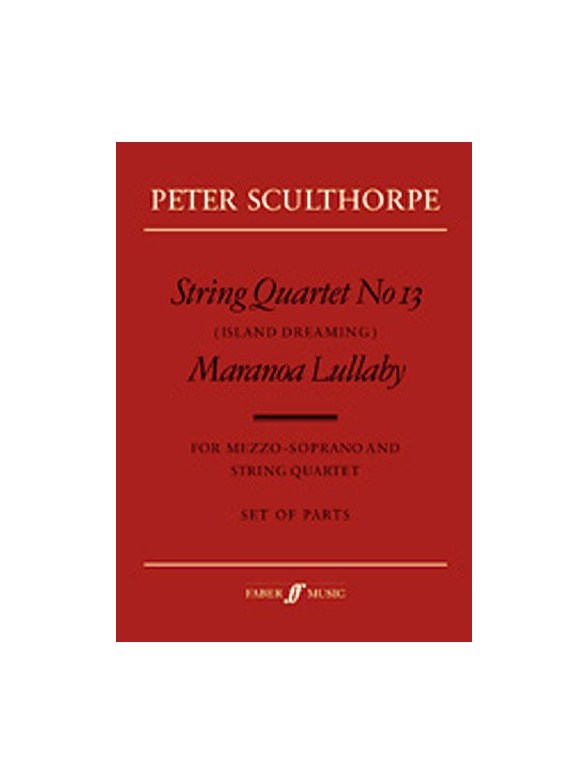 String Quartet No.13/Maranoa (Parts)