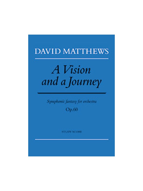 Vision And A Journey, A (Score)