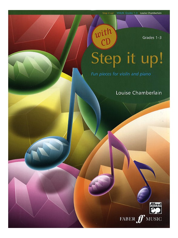 Louise Chamberlain: Step It Up! Violin (Book/CD)