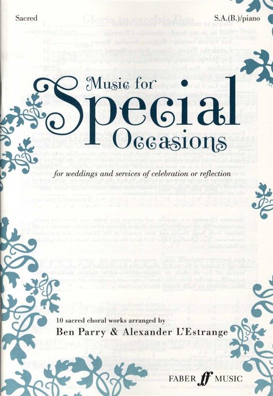 Music For Special Occasions - For Weddings And Services Of Celebration Or Reflection - Sacred