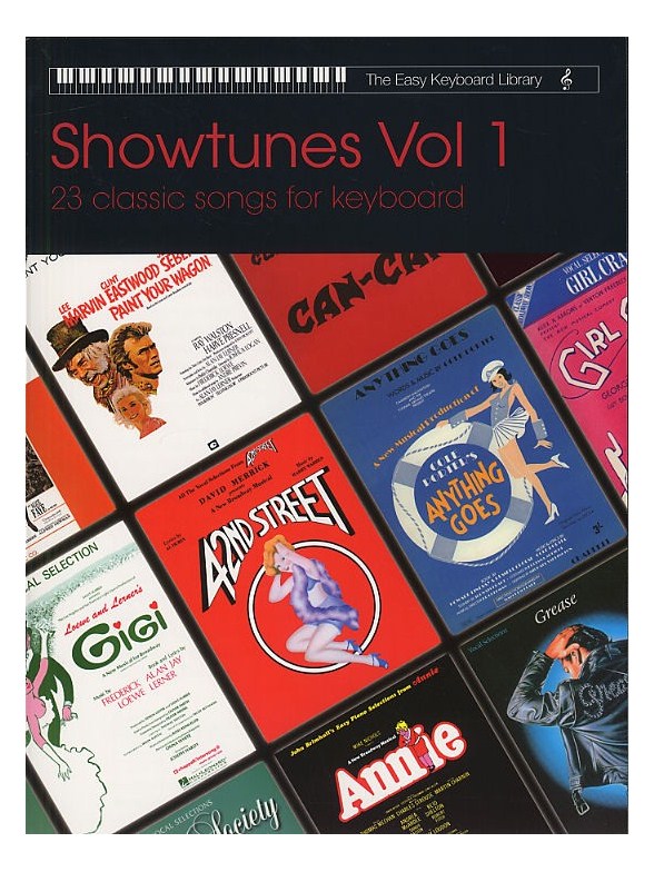 The Easy Keyboard Library: Showtunes - Volume 1