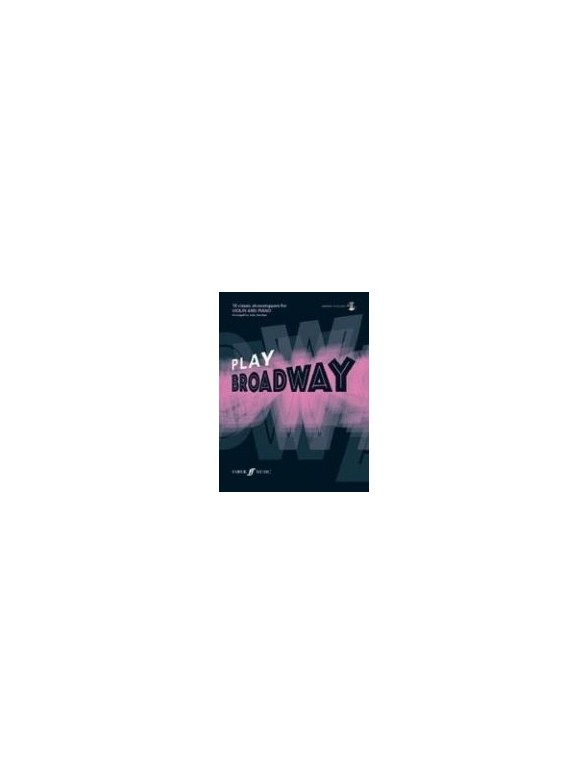 Play Broadway Violin Bk/Cd