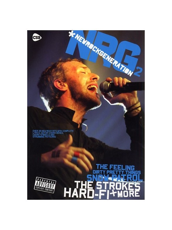 NRG - New Rock Generation 2 (Chord Songbook)