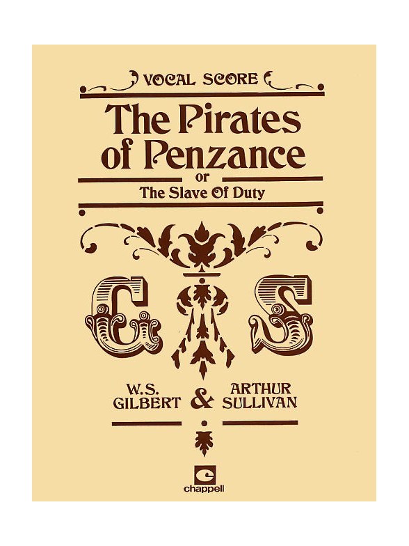 Gilbert And Sullivan: The Pirates Of Penzance (Vocal Score)