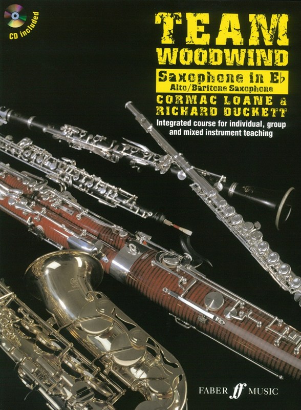 Team Woodwind Saxophone Eb Book/Cd