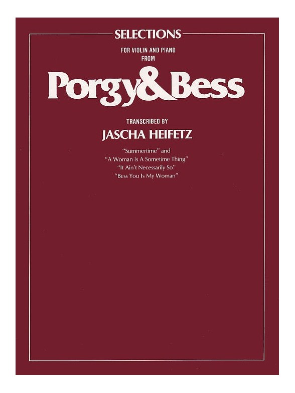 George Gershwin: Porgy And Bess Selections For Violin