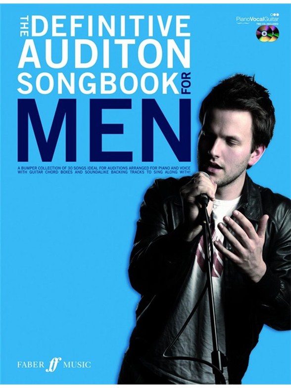 The Definitive Audition Songbook - Men (Book and 2CD)