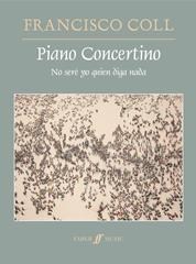 Francisco Coll: Piano Concertino (Full Score)