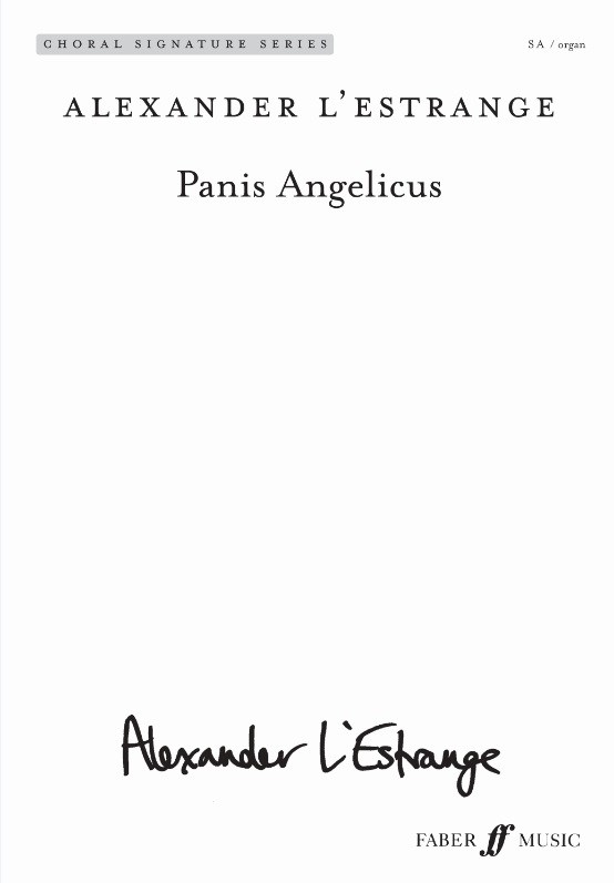 Arr. Alexander L'Estrange: Panis Angelicus (Upper Voices)