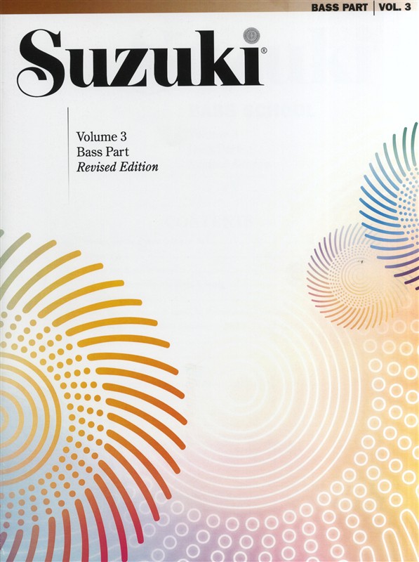 Suzuki Bass School Volume 3 - Bass Part (Revised Edition)