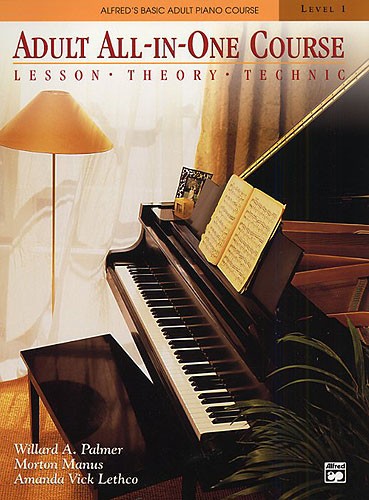 Alfred's Basic Adult Piano Course: Adult All-In-One Level 1 - Book Only
