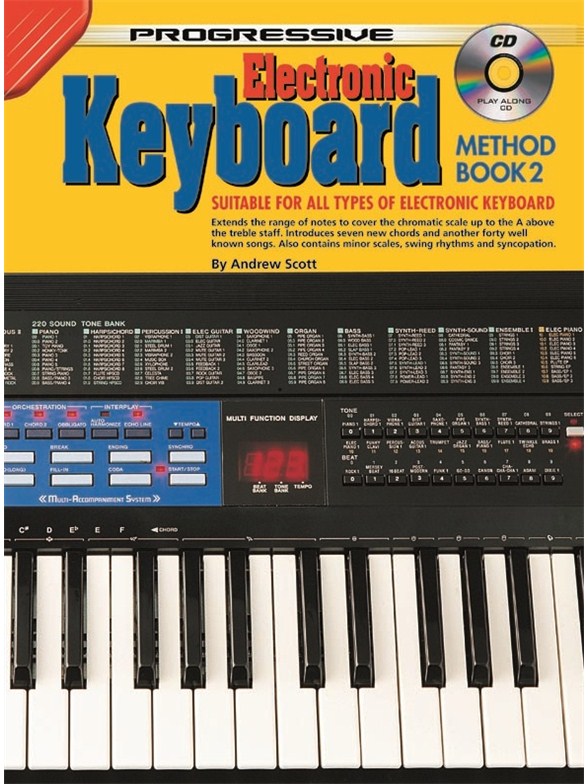 Progressive Keyboard Method 2 (Book and CD)