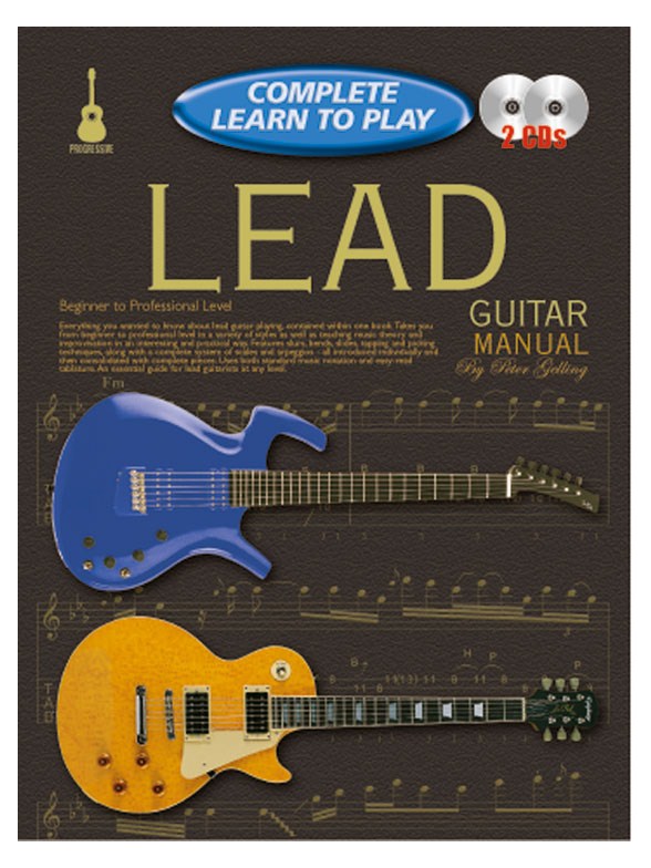 Progressive: Complete Learn To Play Lead Guitar - Manual (Book/2CDs)