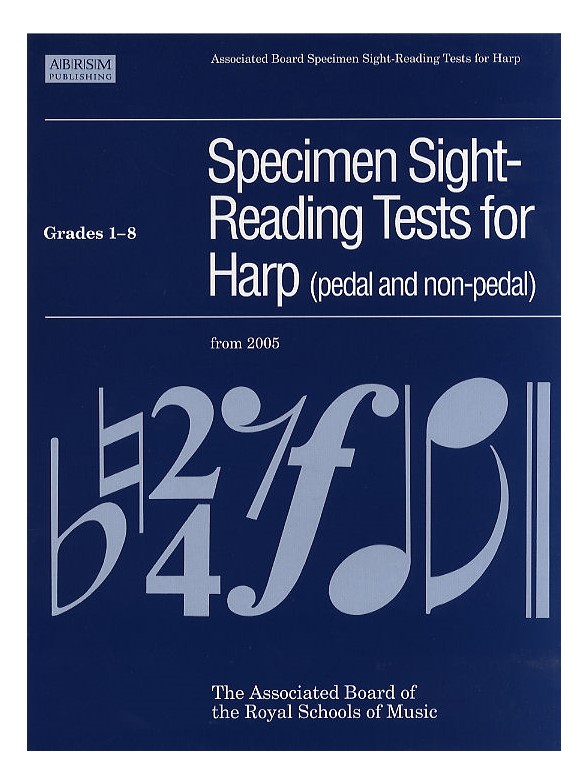 Specimen Sight-Reading Tests for Harp: Grades 1-8