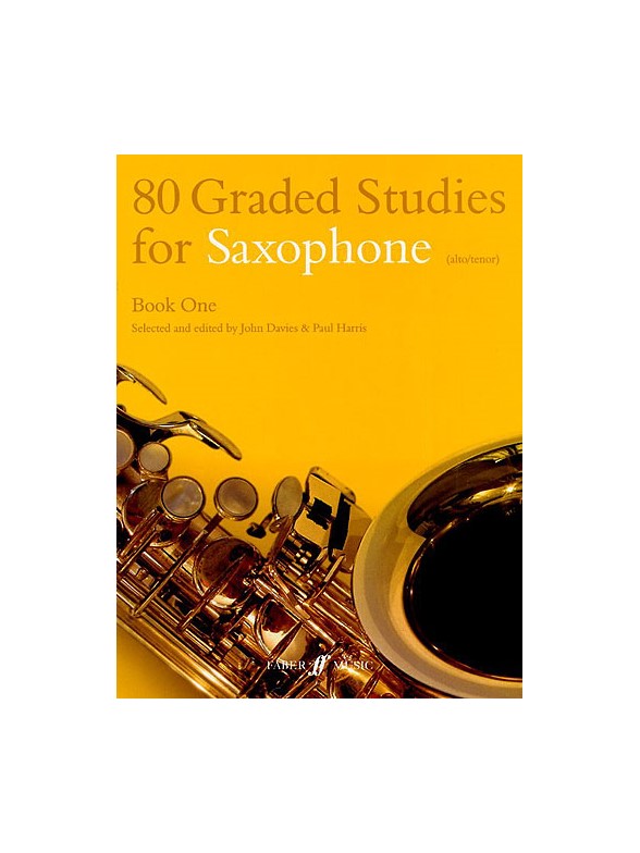 80 Graded Studies For Saxophone Book One