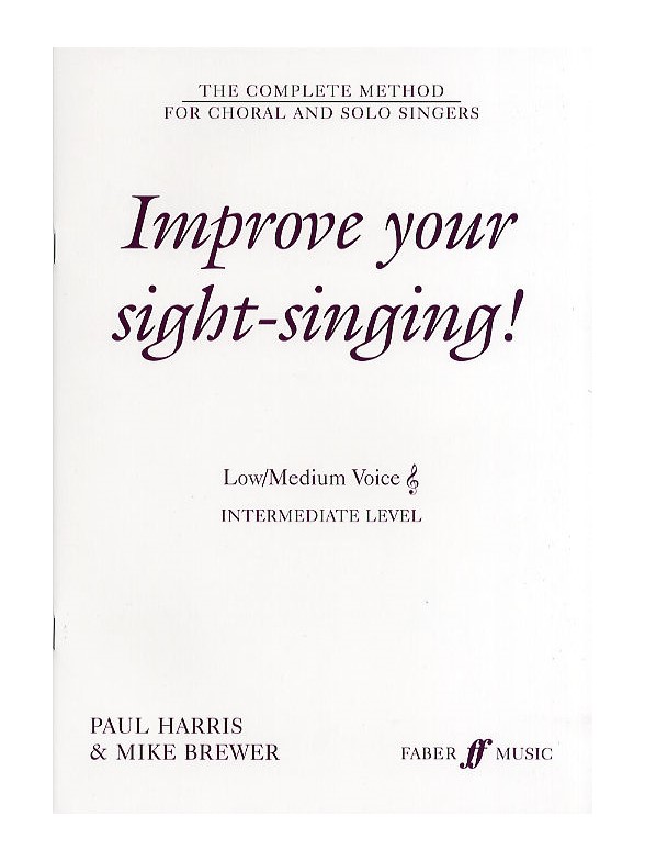 Improve Your Sight-Singing! Intermediate Low/Medium Voice (Treble)