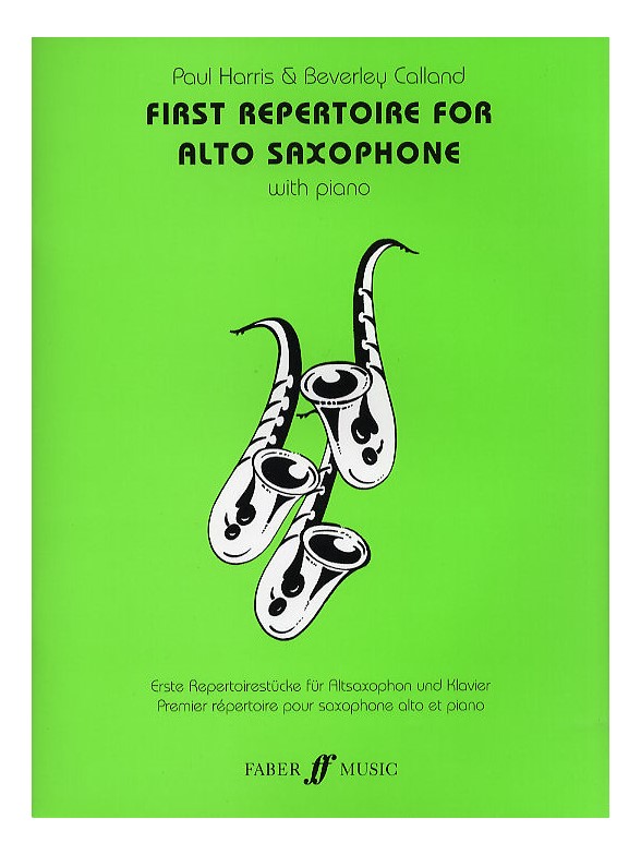 First Repertoire For Alto Saxophone