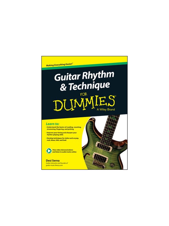 Desi Serna: Guitar Rhythm & Technique For Dummies (Book/Online Audio)