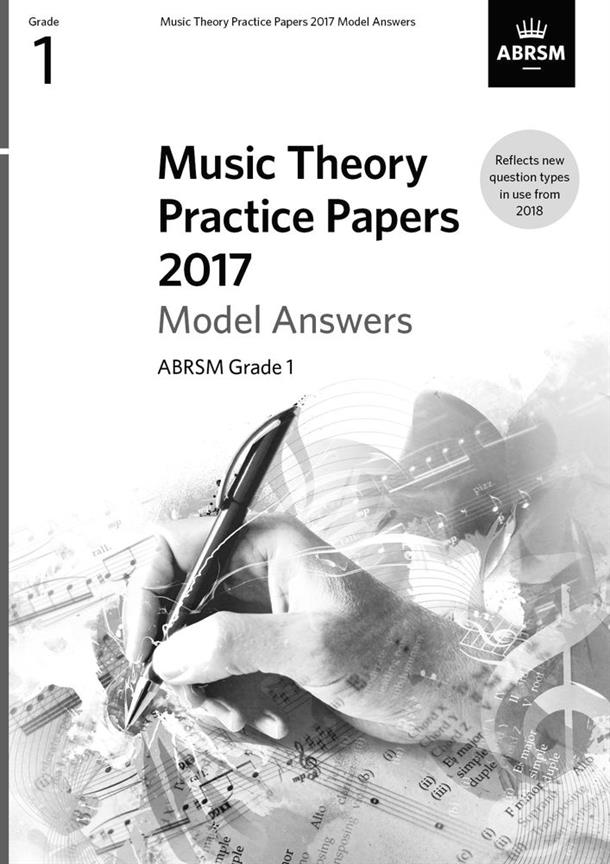 ABRSM Music Theory Practice Papers Model Answers 2017 - Grade 1