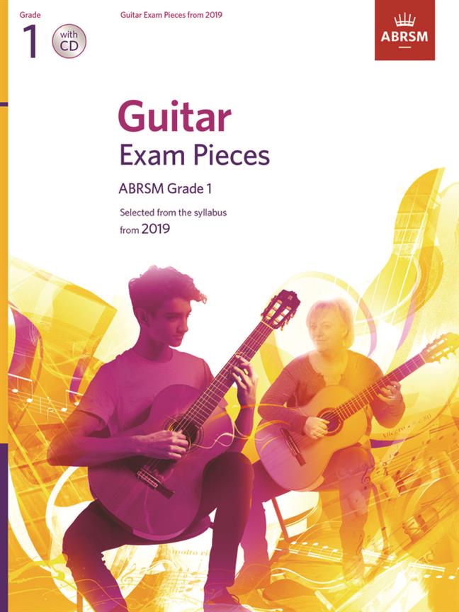 ABRSM: Guitar Exam Pieces From 2019 - Grade 1 (Book/CD)
