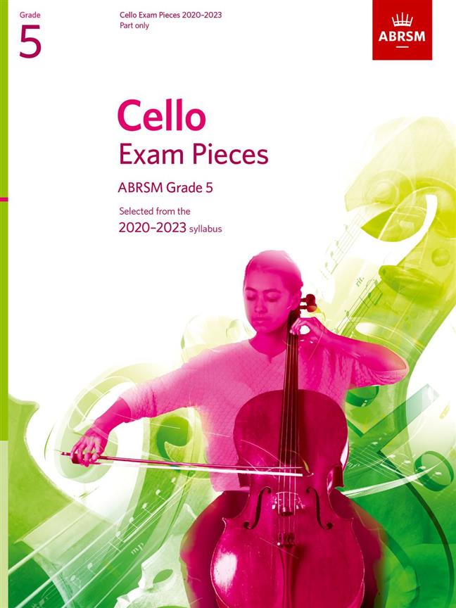 Cello Exam Pieces 2020-2023 Grade 5 : Part Only