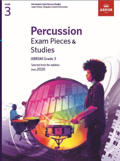 Percussion Exam Pieces & Studies Grade 3 : From 2020