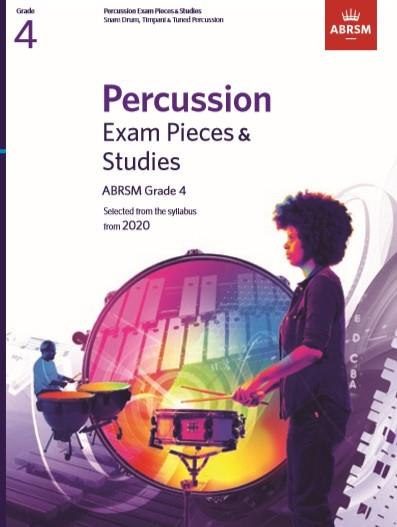 Percussion Exam Pieces & Studies Grade 4 : From 2020