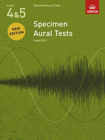 ABRSM Specimen Aural Tests - Grades 4-5 (2011+) Book Only
