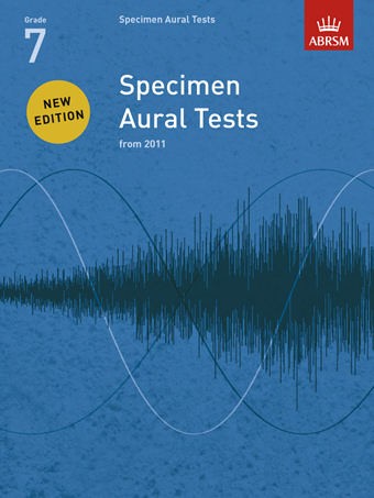 ABRSM Specimen Aural Tests - Grade 7 (2011+) Book Only