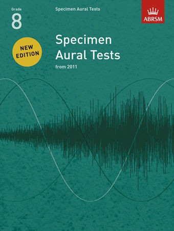 ABRSM Specimen Aural Tests - Grade 8 (2011+) Book Only