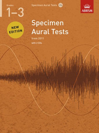 ABRSM Specimen Aural Tests - Grades 1-3 (2011+) Book/2 CDs