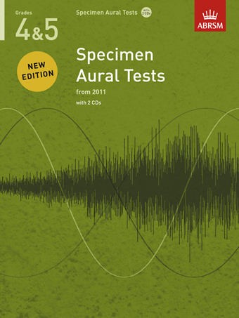 ABRSM Specimen Aural Tests - Grades 4-5 (2011+) Book/2 CDs