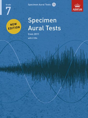 ABRSM Specimen Aural Tests - Grade 7 (2011+) Book/2 CDs