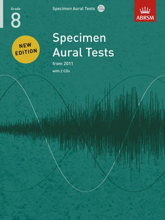 ABRSM Specimen Aural Tests - Grade 8 (2011+) Book/2 CDs