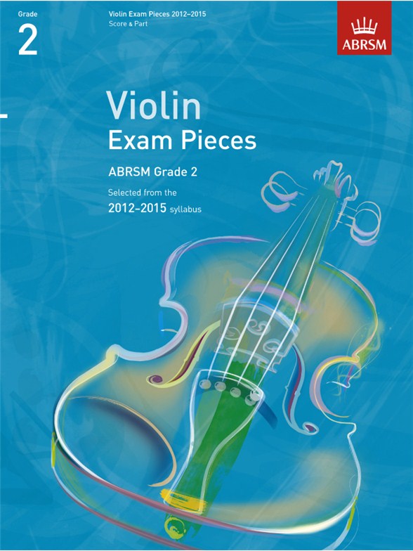 ABRSM: Selected Violin Exam Pieces - Grade 2 Book Only (2012-2015)
