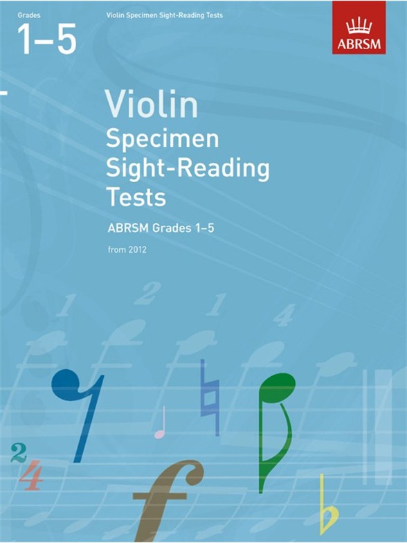 ABRSM: Violin Specimen Sight-Reading Tests - Grades 1-5 (From 2012)