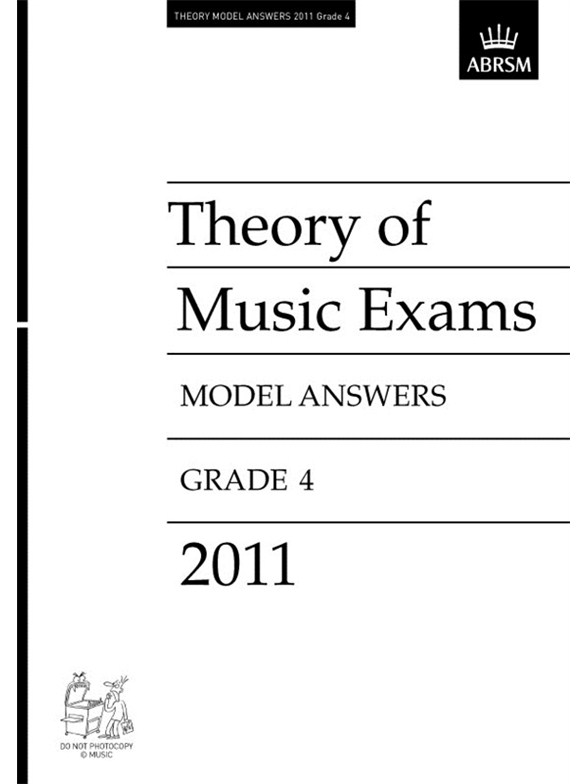 ABRSM Theory Of Music Exams 2011: Model Answers - Grade 4