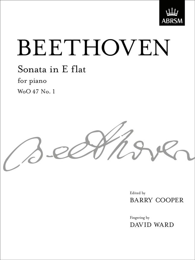 Ludwig van Beethoven: Sonata in E flat for Piano