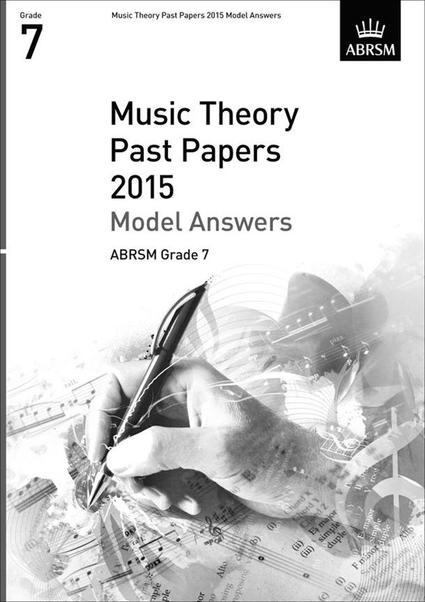 ABRSM Theory Of Music Exam Model Answers 2015: Grade 7